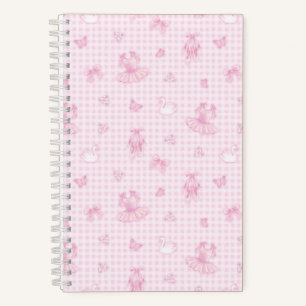 Rosa Ballet Coquette Notizbuch
