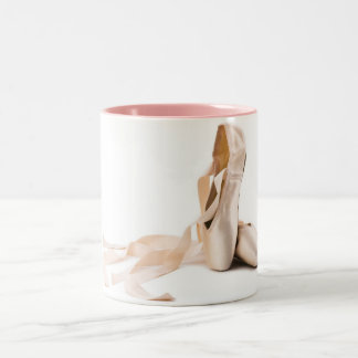 Rosa Ballett-Tasse Zweifarbige Tasse
