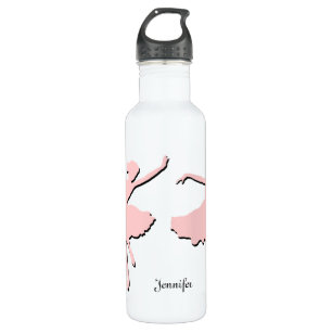 Rosa Ballett Trinkflasche