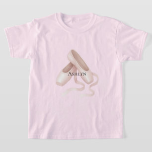 Rosa Ballettschuhe T-Shirt