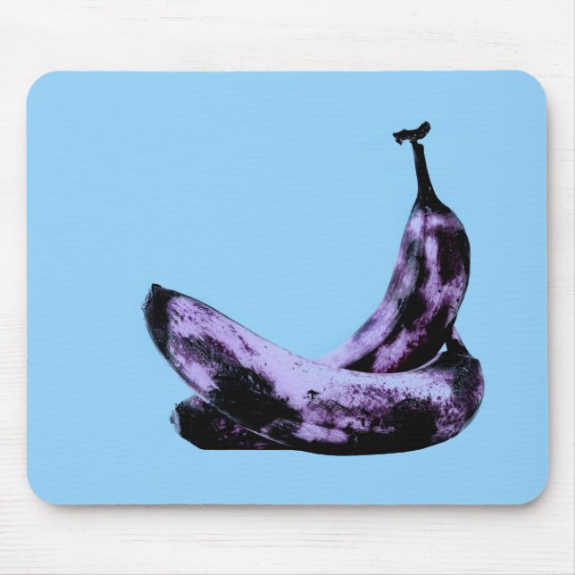 Rosa Bananen Pop Art Mousepad (Vorne)
