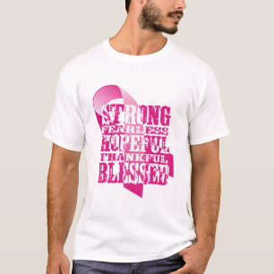 Rosa Band - Affirmationen T-Shirt