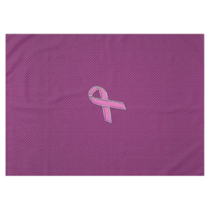Rosa Band-Bewusstseins-Kohlenstoff-Faser Tischdecke