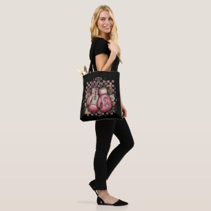 Rosa Band Brustkrebsbewusstsein Tasche