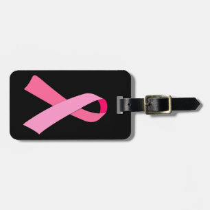 Rosa Band Gepäckanhänger