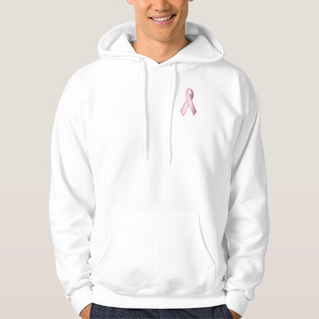 Rosa Band-LiveLiebe-LachenHoodie - Cust. Hoodie (Vorderseite)