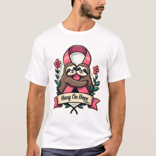 Rosa Band-Schlaffaffen-Unterstützung Vintage-Bewus T-Shirt