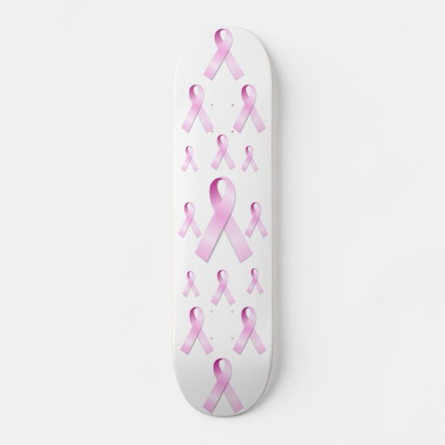 Rosa Band-Skateboard Skateboard (Vorderseite)