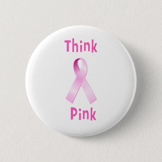 Rosa Band - Thnk Rosa Button (Vorderseite)