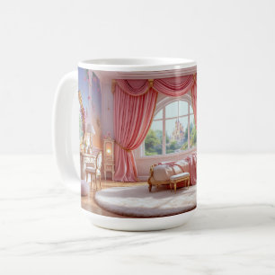 Rosa Barock Kaffeetasse