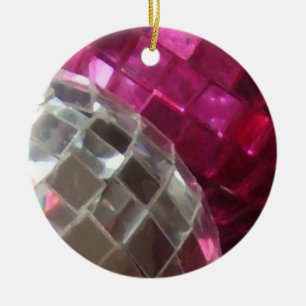 Rosa Baubles Dekoration