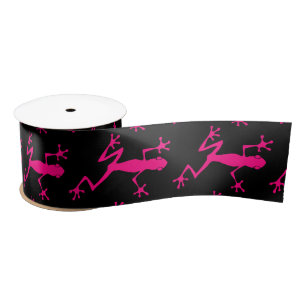 Rosa Baum Frosch Thunder_Cove  Satinband