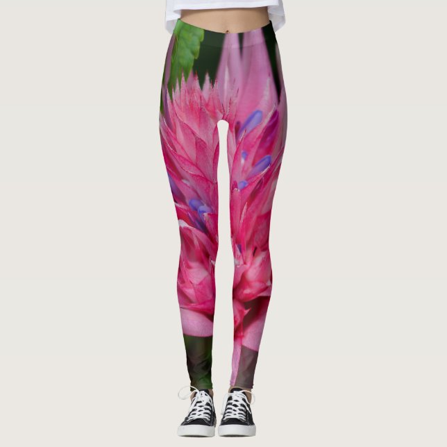 Rosa Beauty Leggings (Vorderseite)