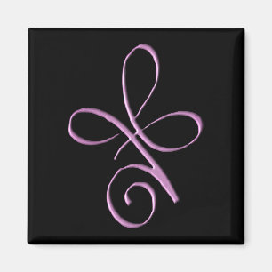 Rosa bedingungslose Liebe Magnet