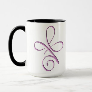Rosa bedingungslose Liebe Tasse