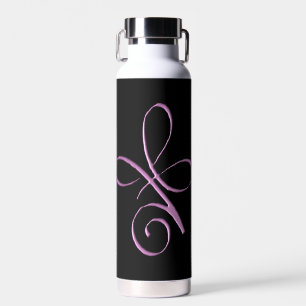 Rosa bedingungslose Liebe Trinkflasche