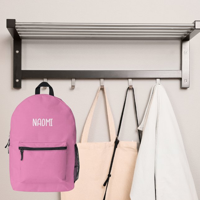 Rosa Bedruckter Rucksack (Von Creator hochgeladen)