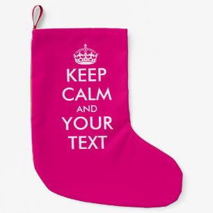 Rosa behalten Ruhe und Ihren Text Kleiner Weihnachtsstrumpf