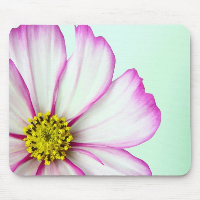 Rosa bestickt mousepad (Vorne)
