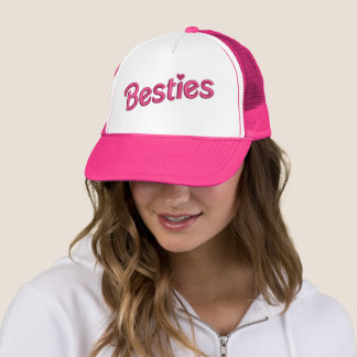 Rosa Besties Truckerkappe