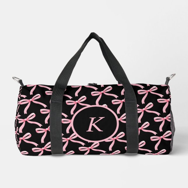 Rosa Beutel und Blocktanztanztasche Duffle Bag (Vorderseite)