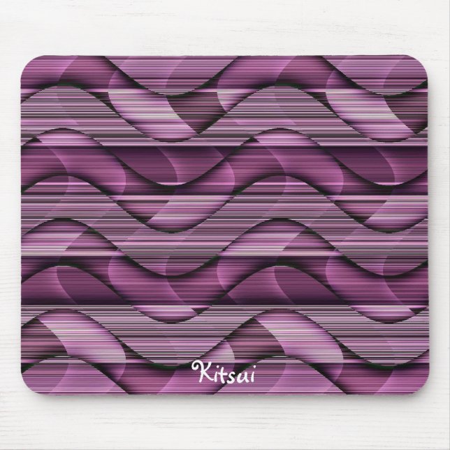 Rosa bewegt Mousepad wellenartig (Vorne)