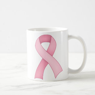 Rosa Bewusstseins-Band-Tasse 0001 Kaffeetasse