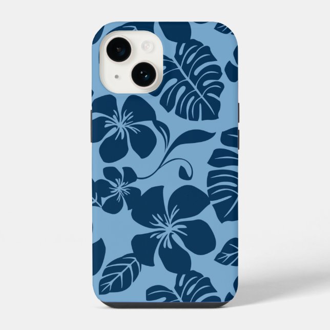 ROSA BIKINI (BLAU x 2) iPhone 14 Hülle (Rückseite)