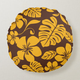 ROSA BIKINI (BRAUN/GOLD) RUNDES KISSEN