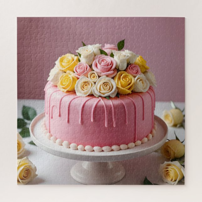 Rosa Birthday Cake (Vertikal)