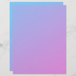 Rosa bis blau Ombre Gerecycelt Kunsthandwerk