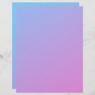 Rosa bis blau Ombre Gerecycelt Kunsthandwerk