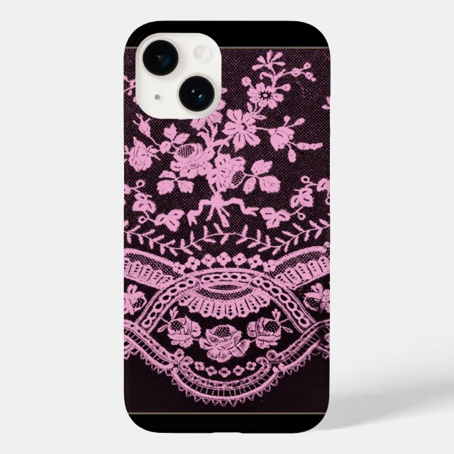 Rosa Bläschen Case-Mate iPhone 14 Hülle (Rückseite)