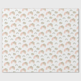 Rosa Bläschen Geschenkpapier