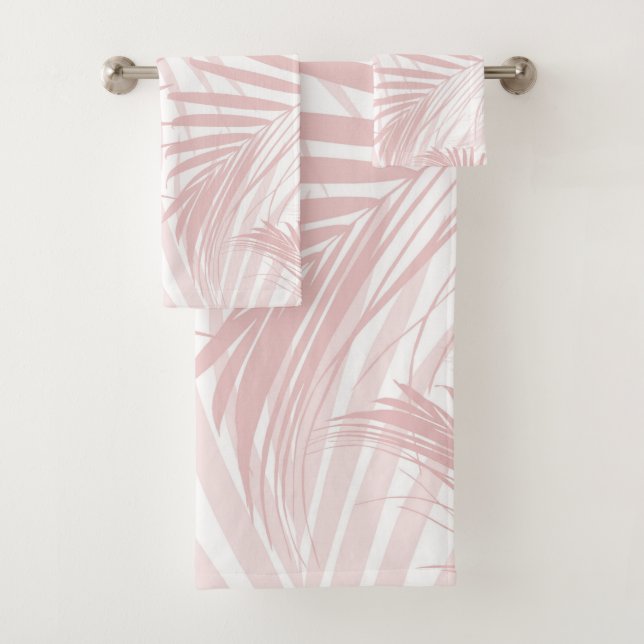 Rosa Blätter Dream Cali Summer Vibes #1 Badhandtuch Set (Insitu)