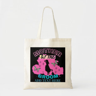 Rosa Blau & Schwarz Mother Of The Groom-Tasche Tragetasche