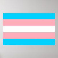 Rosa, Blau und Weiß-Transgender-Flag