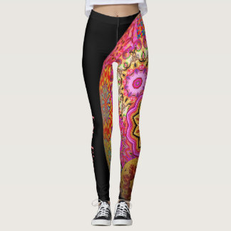 Rosa blenden leggings
