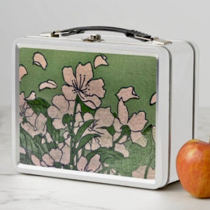 Rosa Blossom Kaskade Metall Brotdose