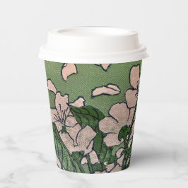 rosa Blossom Kaskadenpapier-Tasse Pappbecher
