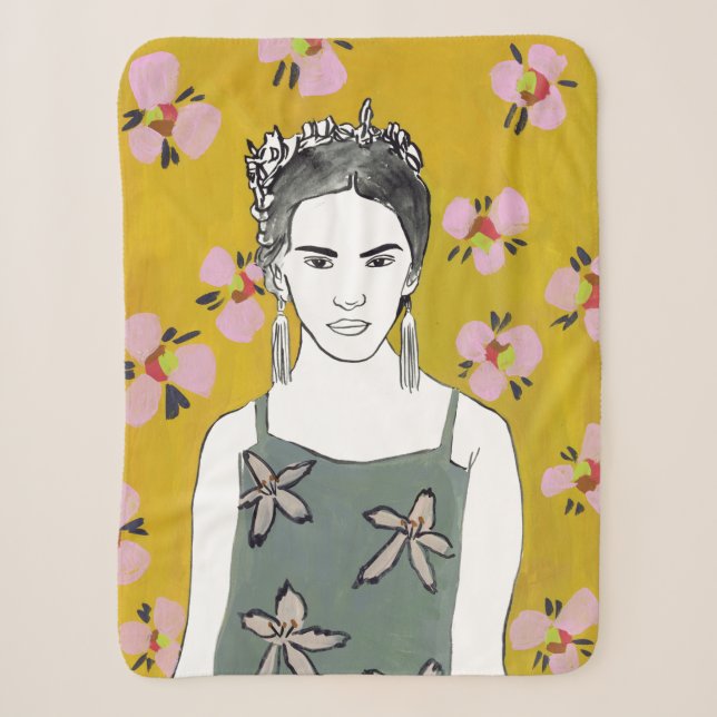 Rosa Blossom Lady - Gelb Sherpadecke (Vorderseite)