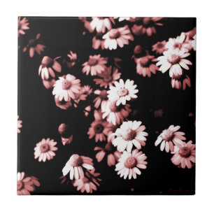 Rosa Blume #4250 Keramik Tile Fliese