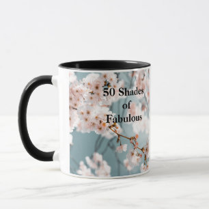 Rosa Blume 50 Farbtöne von Fabulous Tasse
