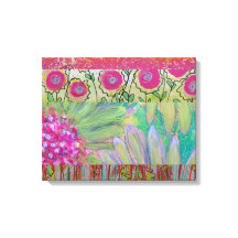 Rosa Blume Abstrakt