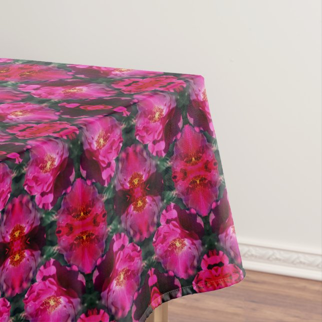 Rosa Blume Abstrakt Tischdecke (Beispiel)