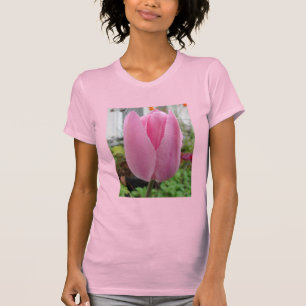 Rosa Blume Blumenstrauß Tulips Garten Shirt