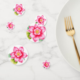 Rosa Blume Confetti Konfetti