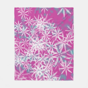 Rosa Blume Fleece Blankon