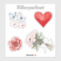 Rosa Blume Herzschmetterlinge Rose