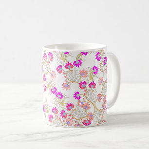 Rosa Blume Hintergrund Kaffeetasse